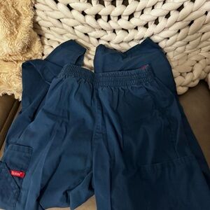 Dickies carribbean blue women’s scrub pants